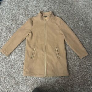 Kenneth Cole New York Women’s Tan Full Zip Up Tan Jacket Size Large
